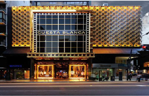 大余门头设计与商业空间的纽带。