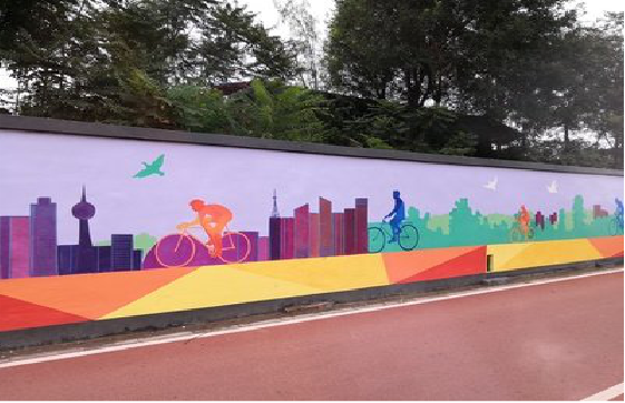  大余墙体彩绘-围墙