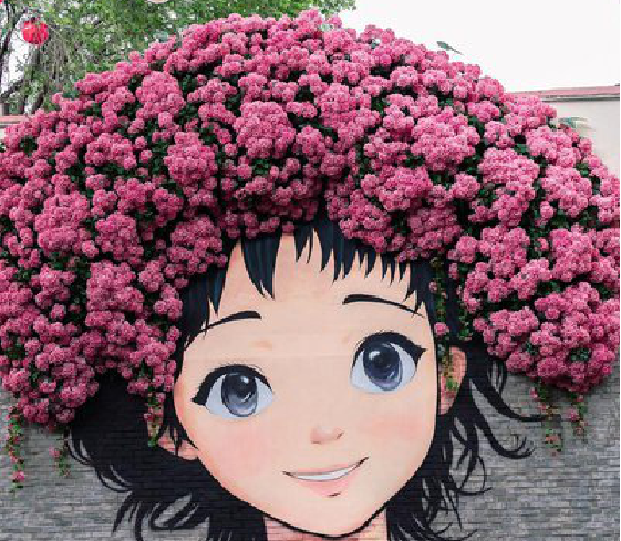  大余墙体彩绘-网红墙打卡