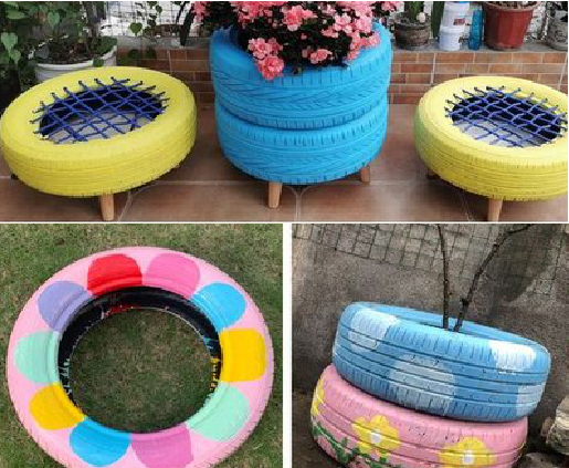  大余墙体彩绘-变废为宝