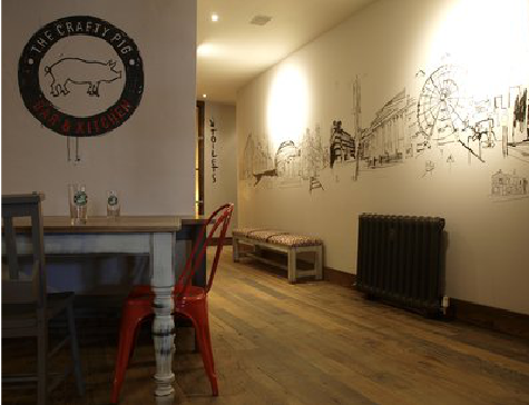 大余教你判断手绘墙质量的好坏。