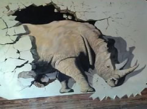  大余在墙绘中，如何绘制3D效果？